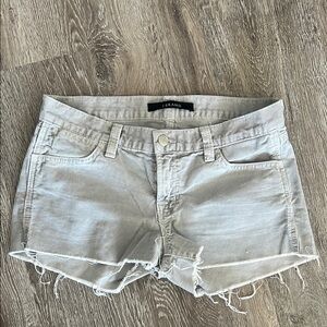 J Brand Women's Cream Jean Shorts